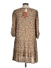 Assorted Brands Paisley Tan Casual Dress Size M - photo 2