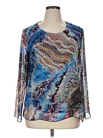 Linea Domani 3/4 Sleeve Blouse (view 1)