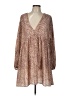 Shein Animal Print Brown Casual Dress Size L - photo 1