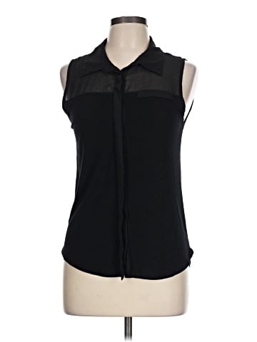 Design History Sleeveless Button-Down Shirt (view 1)