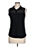 Design History Black Sleeveless Button-Down Shirt Size L (estimated) - photo 1