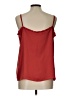 Ann Taylor LOFT 100% Polyester Red Sleeveless Blouse Size L - photo 2