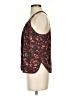 Deletta 100% Rayon Floral Brown Sleeveless Blouse Size XS - photo 5
