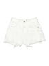 Zara White Shorts Size 4 - photo 1