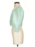 Levi's 100% Polyester Green 3/4 Sleeve Blouse Size S - photo 5