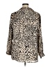 Haver + Blair 100% Polyester Animal Print Tan Long Sleeve Blouse Size 1X - photo 2