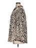 Haver + Blair 100% Polyester Animal Print Tan Long Sleeve Blouse Size 1X - photo 5