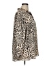 Haver + Blair 100% Polyester Animal Print Tan Long Sleeve Blouse Size 1X - photo 4