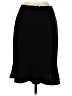 Larry Levine Solid Black Formal Skirt Size 8 - photo 2