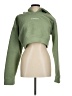 Alphalete Athletics 100% Polyester Green Sweatshirt Size M - photo 1