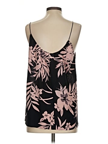 Tucker Sleeveless Silk Top (view 2)