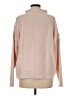 Ann Taylor Solid Pink Turtleneck Sweater Size M - photo 2