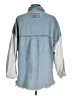 VICI 100% Cotton Blue Denim Jacket Size M - photo 2