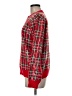 Bibi Plaid Red Pullover Sweater Size M - photo 5