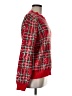 Bibi Plaid Red Pullover Sweater Size M - photo 4