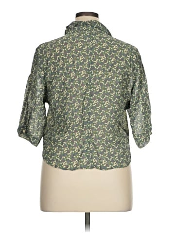 Flax Short Sleeve Blouse (view 2)