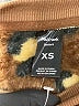 Paul Frank 100% Polyester Animal Print Brown Pullover Sweater Size XS (kids) - photo 3