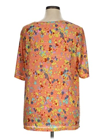Logo Layers Short Sleeve Blouse (view 2)