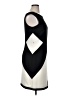 Studio One Color Block Black Cocktail Dress Size 16 - photo 4