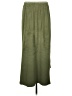 TSD brand 100% Polyester Solid Green Casual Skirt Size S - photo 2