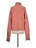 Ann Taylor Solid Pink Turtleneck Sweater Size M - photo 2