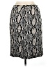 Focus 2000 Animal Print Gray Casual Skirt Size 6 - photo 2