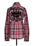 Pepe Jeans Plaid Red Long Sleeve Button-Down Shirt Size S - photo 2