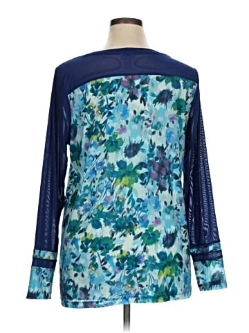 Logo Layers Long Sleeve Blouse (view 2)
