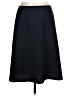 Marks & Spencer 100% Polyester Stripes Blue Formal Skirt Size UK 12 / US 8 - photo 1