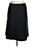 Marks & Spencer 100% Polyester Stripes Blue Formal Skirt Size UK 12 / US 8 - photo 2