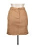 Simplee Solid Tan Casual Skirt Size XL - photo 2