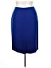 Evan Picone 100% Polyester Solid Blue Formal Skirt Size 18 - photo 2