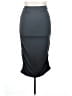 Doublju Solid Gray Casual Skirt Size 2X - photo 1