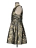 Astr Metallic Gold Cocktail Dress Size S (estimated) - photo 5