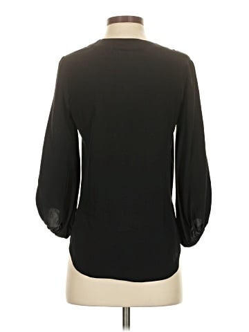 Amanda Uprichard 3/4 Sleeve Silk Top (view 2)