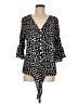 Kancystore Black 3/4 Sleeve Blouse Size M - photo 1