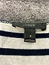 J.Crew 100% Cotton Stripes White Pullover Sweater Size S - photo 7