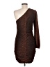 idem ditto Metallic Brown Cocktail Dress Size M - photo 2