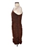 idem ditto Metallic Brown Cocktail Dress Size M - photo 5