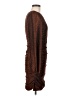 idem ditto Metallic Brown Cocktail Dress Size M - photo 4