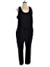 Simply Vera Vera Wang Solid Black Jumpsuit Size XXL - photo 1
