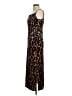Taylor Animal Print Brown Cocktail Dress Size 2 - photo 5