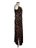 Taylor Animal Print Brown Cocktail Dress Size 2 - photo 4