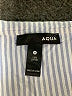 Aqua 100% Cotton Blue Sleeveless Blouse Size S - photo 7