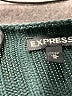 Express 100% Cotton Green Pullover Sweater Size M - photo 7