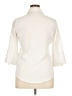 Cavallini Ivory 3/4 Sleeve Button-Down Shirt Size XL - photo 2