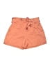 Good Luck Gem 100% Polyester Solid Orange Shorts Size M - photo 1