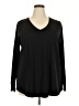 Torrid Black Long Sleeve T-Shirt Size 3X Plus (3) - photo 1