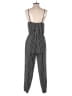 Bar III 100% Polyester Houndstooth Black Jumpsuit Size S - photo 2
