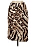 Max Mara Studio Animal Print Brown Casual Skirt Size 6 - photo 2